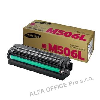 HP originální toner SU305A, CLT-M506L, magenta, 3500str., M506S, high capacity, Samsung CL