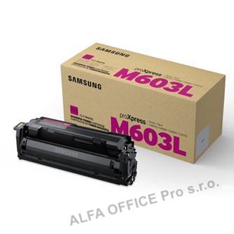 HP originální toner SU346A, CLT-M603L, magenta, 10000str., M603L, high capacity, Samsung P