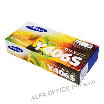 HP originální toner SU462A, CLT-Y406S, yellow, 1000str., Y406S, Samsung CLP-360, 365, CLX-