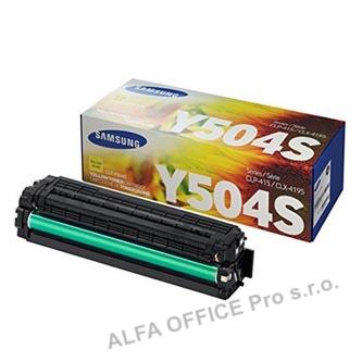 HP originální toner SU502A, CLT-Y504S, yellow, 1800str., Y504S, Samsung