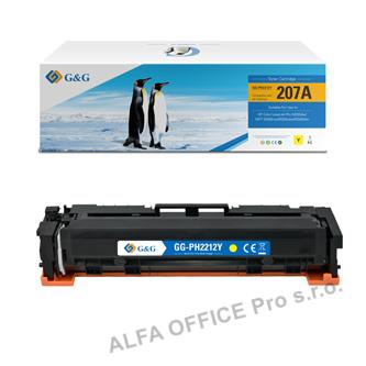  G&G kompatibilní toner s W2212A, yellow, 1250str., NT-PH2212Y, HP 207A, pro HP C 