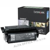  Lexmark originální toner 12A5849, black, 25000str., return, Lexmark Optra T, T61 