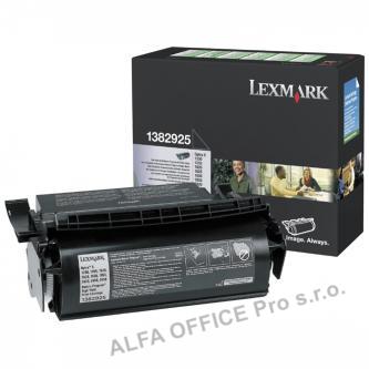  Lexmark originální toner 1382925, black, 17600str., return, Lexmark Optra S 1250 