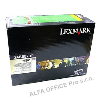  Lexmark originální toner 24B5870, black, 30000str., return, high capacity, Lexma 