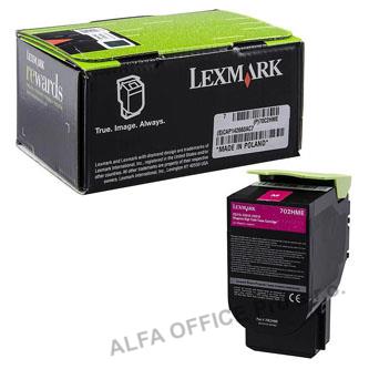  Lexmark originální toner 70C2HME, magenta, 3000str., Lexmark CS510de, CS410dn, C 