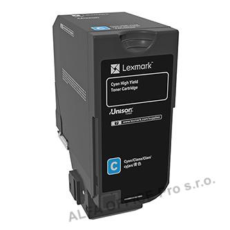  Lexmark originální toner 74C0H20, cyan, 12000str., high capacity, Lexmark CS720d 