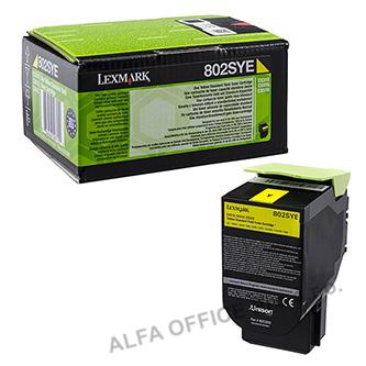  Lexmark originální toner 80C2SYE, yellow, 2000str., Lexmark CX310dn, CX310n, CX4 