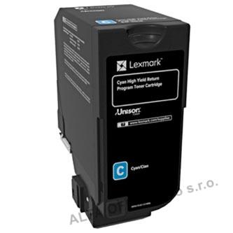  Lexmark originální toner 84C2HC0, cyan, 16000str., return, Lexmark CX725de, CX72 