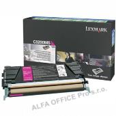 Lexmark originální toner C5200MS, magenta, 1500str., return, Lexmark C530 