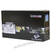  Lexmark originální toner C5220KS, black, 4000str., return, Lexmark C522n, C524 