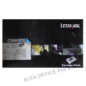  Lexmark originální toner C748H3CG, cyan, 10000str., C748, Lexmark C748de, C748dt 