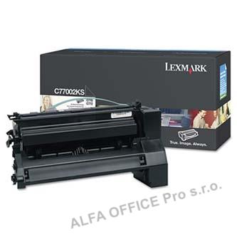  Lexmark originální toner C7702KS, black, 6000str., Lexmark C77X 
