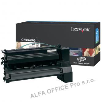  Lexmark originální toner C780A2BG, black, 6000str., Lexmark C780, C782 