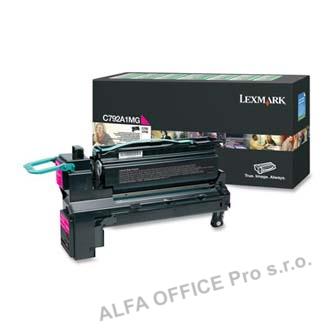  Lexmark originální toner C792A1MG, magenta, 6000str., Lexmark C792, X792 