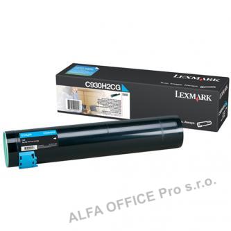  Lexmark originální toner C930H2CG, cyan, 24000str., Lexmark C930 