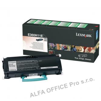  Lexmark originální toner E360H11E, black, 9000str., E360H31, return, high capaci 