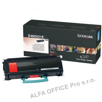  Lexmark originální toner E460X21E, black, 15000str., extra high capacity, Lexmar 