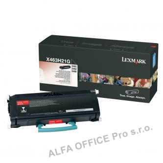  Lexmark originální toner X463H21G, black, 9000str., Lexmark X463 