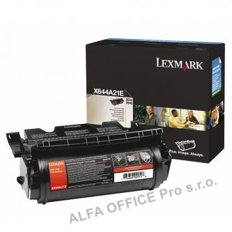  Lexmark originální toner X644A21E, black, 10000str., Lexmark X642e,X644e,X646e 