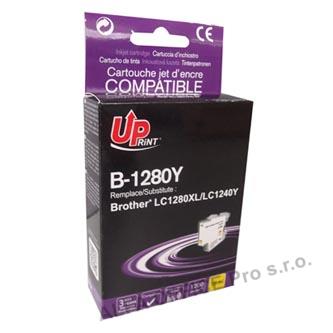 UPrint kompatibilní ink s LC-1280XLY, yellow, 1200str., 12ml, B-1280Y, high capacity, pro 