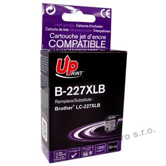 UPrint kompatibilní ink s LC-227XLBK, LC-227XLBK, black, 1200str., 30ml, B-227XLB, pro Bro