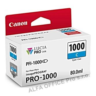 Canon originální ink 0547C001, cyan, 5025str., 80ml, PFI-1000C, Canon imagePROGRAF PRO-100