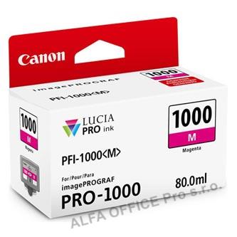 Canon originální ink 0548C001, magenta, 5885str., 80ml, PFI-1000M, Canon imagePROGRAF PRO-
