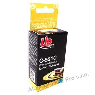 UPrint kompatibilní ink s CLI521C, cyan, 450str., 10ml, C-521C, pro Canon iP3600, iP4600, 