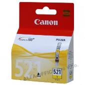 Canon originální ink CLI521Y, yellow, 505str., 9ml, 2936B001, Canon iP3600, iP4600, MP620,