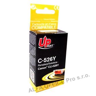 UPrint kompatibilní ink s CLI526Y, yellow, 10ml, C-526Y, pro Canon Pixma  MG5150, MG5250, 