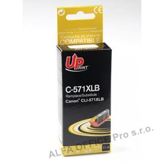 UPrint kompatibilní ink s CLI571BK XL, black, 810str., 11ml, C-571XLB, high capacity, pro 