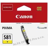 Canon originální ink CLI581 Y, yellow, 5,6ml, 2105C001, Canon PIXMA TR7550, TR8550, TS6150