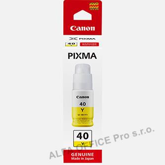 Canon originální ink 3402C001, yellow, 7700str., 70ml, GI-40 Y, Canon PIXMA G504 