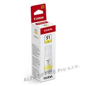  Canon originální ink 4548C001, yellow, 7700str., 70ml, GI-51 Y, Canon PIXMA G142 