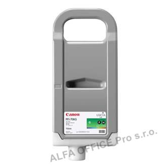 Canon originální ink PFI706G, green, 700ml, 6688B001, Canon iPF-8300