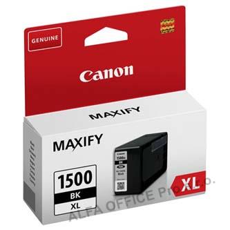 Canon originální ink PGI 1500XL, black, 34.7ml, 9182B001, high capacity, Canon MAXIFY MB20