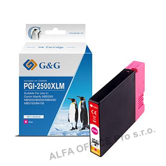  G&G kompatibilní ink s PGI 2500XL, magenta, NP-C-2500XLM/C, pro Canon MAXIFY iB4 