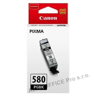 Canon originální ink PGI-580PGBK, black, 11.2ml, 2078C001, Canon PIXMA TR7550, TR8550, TS6