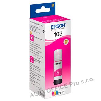 Epson originální ink C13T00S34A, 103, magenta, 65ml, Epson EcoTank L3151, L3150, L3111, L3