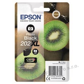 Epson originální ink C13T02H14010, 202 XL, photo black, 7.9ml, Epson XP-6000, XP-6005