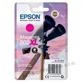 Epson originální ink C13T02W34010, 502XL, T02W340, magenta, 470str., 6.4ml, Epson XP-5100,
