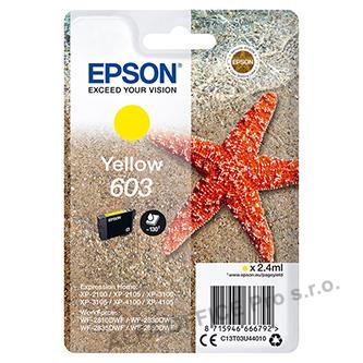 Epson originální ink C13T03U44010, yellow, 2.4ml, Epson Expression Home XP-2100, 