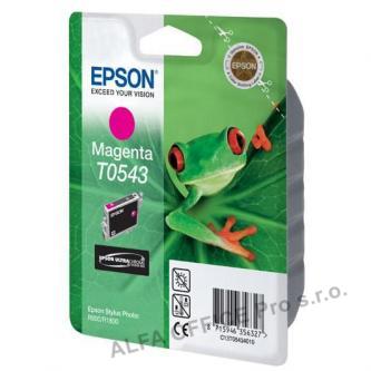 Epson originální ink C13T054340, magenta, 400str., 13ml, Epson Stylus Photo R800, R1800