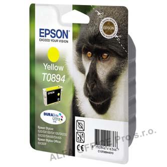 Epson originální ink C13T08944011, yellow, 3,5ml, Epson Stylus S20, SX100, SX200, SX400