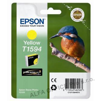 Epson originální ink C13T15944010, yellow, 17ml, Epson Stylus Photo R2000