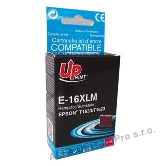 UPrint kompatibilní ink s C13T16334010, T163340, 16XL, magenta, 450str., 9ml, E-16XLM, pro