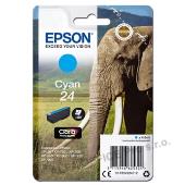Epson originální ink C13T24224012, T2422, cyan, 4,6ml, Epson
