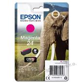 Epson originální ink C13T24234012, T2423, magenta, 4,6ml, Epson