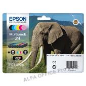Epson originální ink C13T24284011, T2428, CMYK, 29,1ml, Epson