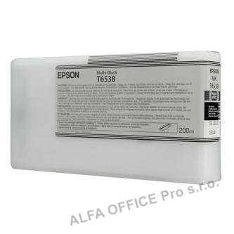 Epson originální ink C13T653800, matte black, 200ml, Epson Stylus Pro 4900